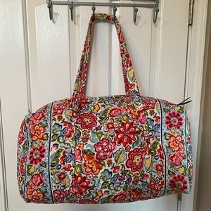 Large Vera Bradley Duffle Bag